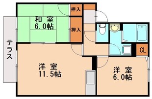 ハイカムールS・T－Ⅰの物件間取画像